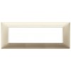 Vimar Plana Abdeckrahmen 7 Module Farbe Champagne 14657.22 Vimar Plana Abdeckrahmen 7 Module Farbe Champagne 14657.22