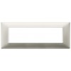 Vimar Plana Abdeckrahmen 7 Module Farbe Mattnickel 14657.21 Vimar Plana Abdeckrahmen 7 Module Farbe Mattnickel 14657.21