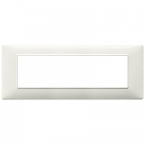 Vimar Plana Abdeckrahmen 7 Module Farbe Elfenbein 14657.02 Vimar Plana Abdeckrahmen 7 Module Farbe Elfenbein 14657.02