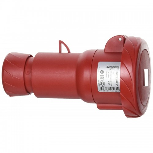 Schneider mobile Industriesteckdose 3X32A+NT 400V IP67 rot PKY32M735 Schneider mobile Industriesteckdose 3X32A+NT 400V IP67 rot PKY32M735