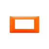 Abdeckrahmen Vimar Plana 4 module Reflex Orange 14654.48 Abdeckrahmen Vimar Plana 4 module Reflex Orange 14654.48