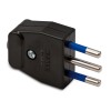 Master Schutzkontakt-Stecker 2x10A+E schwarz 05120 Master Schutzkontakt-Stecker 2x10A+E schwarz 05120