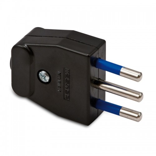 Master Schutzkontakt-Stecker 2x10A+E schwarz 05120 Master Schutzkontakt-Stecker 2x10A+E schwarz 05120