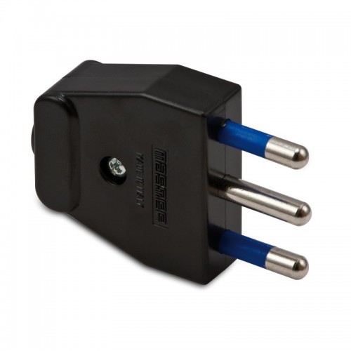 Master Schutzkontakt-Stecker 2x16A+E Farbe schwarz 05160 Master Schutzkontakt-Stecker 2x16A+E Farbe schwarz 05160