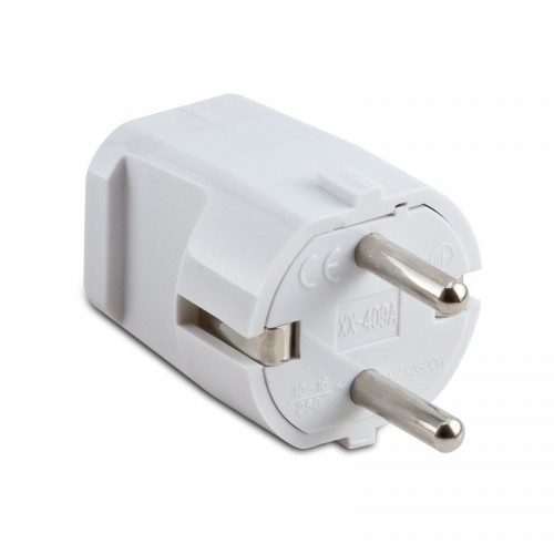 Master 16A Schuko-Schutzkontakt-Stecker weiß 05311 Master 16A Schuko-Schutzkontakt-Stecker weiß 05311