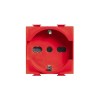 Bticino Matix TT Schuko-Steckdose Farbe rot A5440/16R Bticino Matix TT Schuko-Steckdose Farbe rot A5440/16R