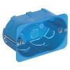 Unterputzdose Vimar 3 Module hellblau Wände V71703 Unterputzdose Vimar 3 Module hellblau Wände V71703