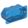 Unterputzdose Vimar 4 Module hellblau Wände V71704 Unterputzdose Vimar 4 Module hellblau Wände V71704