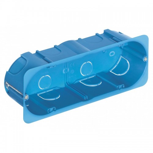 Unterputzdose Vimar 6/7 Module hellblau Wände V71706 Unterputzdose Vimar 6/7 Module hellblau Wände V71706