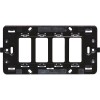 Bticino Magic Halterung 4 Module 504S Bticino Magic Halterung 4 Module 504S