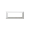 Vimar Plana Abdeckrahmen 7 Module Farbe Aluminium gebürstet 14657.81 Vimar Plana Abdeckrahmen 7 Module Farbe Aluminium gebürstet 14657.81