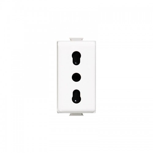 Bticino Matix antibakterielle Steckdose 2P+T 16A 250V AM5180AB Bticino Matix antibakterielle Steckdose 2P+T 16A 250V AM5180AB
