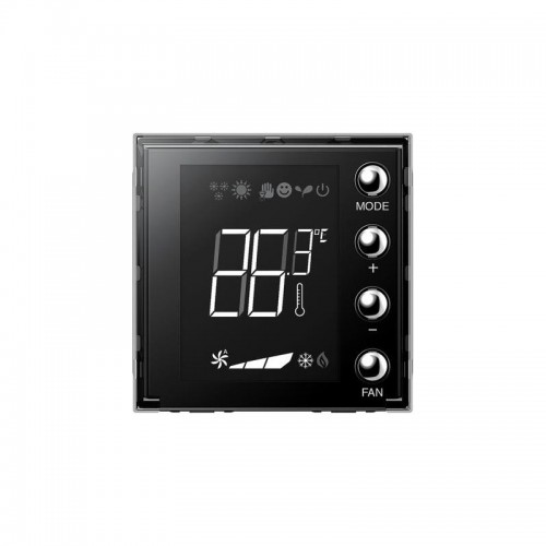 Bticino Unterputz-Thermostat für MyHome mit beleuchtetem Display, 2-modulig H4691 Bticino Unterputz-Thermostat für MyHome mit beleuchtetem Display, 2-modulig H4691