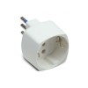 Master 10A Schuko-Adapter weiß Einzel-Steckdose 05811 Master 10A Schuko-Adapter weiß Einzel-Steckdose 05811