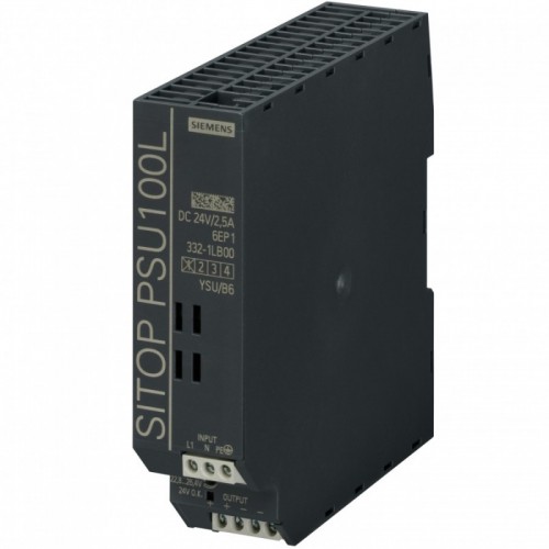Siemens SW 1F/24DC 2,5A stabilisiertes Netzteil 6EP13321LB00 Siemens SW 1F/24DC 2,5A stabilisiertes Netzteil 6EP13321LB00