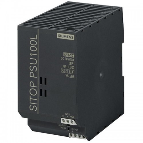 Siemens Schaltnetzteil SITOP PSU100L 1F/24DC 10A 6EP13341LB00 Siemens Schaltnetzteil SITOP PSU100L 1F/24DC 10A 6EP13341LB00