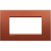 Bticino Livinglight Abdeckrahmen 4 Module brick LNA4804RK Bticino Livinglight Abdeckrahmen 4 Module brick LNA4804RK