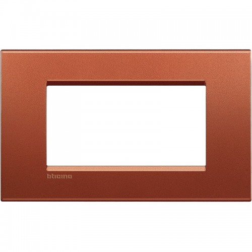 Bticino Livinglight Abdeckrahmen 4 Module brick LNA4804RK Bticino Livinglight Abdeckrahmen 4 Module brick LNA4804RK