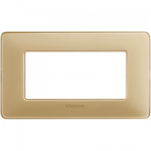 Bticino Matix Abdeckrahmen 4 Module Farbe Elfenbein AM4804CAV Bticino Matix Abdeckrahmen 4 Module Farbe Elfenbein AM4804CAV