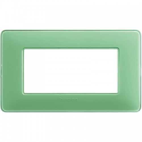 Bticino Matix Abdeckrahmen 4 Module Farbe Grüntee AM4804CVC Bticino Matix Abdeckrahmen 4 Module Farbe Grüntee AM4804CVC