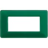 Bticino Matix Abdeckrahmen 4 Module Farbe Smaragd AM4804CVS Bticino Matix Abdeckrahmen 4 Module Farbe Smaragd AM4804CVS