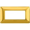 Bticino Matix Abdeckrahmen 4 Module Farbe Mattgold AM4804GOS Bticino Matix Abdeckrahmen 4 Module Farbe Mattgold AM4804GOS