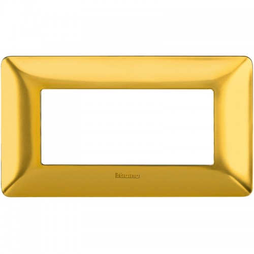 Bticino Matix Abdeckrahmen 4 Module Farbe Mattgold AM4804GOS Bticino Matix Abdeckrahmen 4 Module Farbe Mattgold AM4804GOS