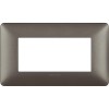 Bticino Matix Abdeckrahmen 4 Module Farbe Iron AM4804MIR Bticino Matix Abdeckrahmen 4 Module Farbe Iron AM4804MIR