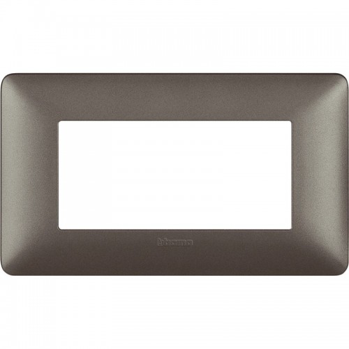 Bticino Matix Abdeckrahmen 4 Module Farbe Iron AM4804MIR Bticino Matix Abdeckrahmen 4 Module Farbe Iron AM4804MIR