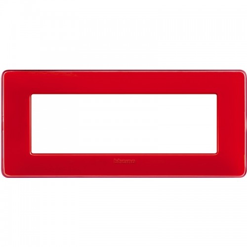 Bticino Matix Abdeckrahmen 6 Module Farbe Korallenrot AM4806CRD Bticino Matix Abdeckrahmen 6 Module Farbe Korallenrot AM4806CRD
