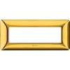 Bticino Matix Abdeckrahmen 6 Module Farbe Gold glänzend AM4806GOR Bticino Matix Abdeckrahmen 6 Module Farbe Gold glänzend AM4806GOR