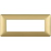 Bticino Matix Abdeckrahmen 6 Module Farbe Gold AM4806MGL Bticino Matix Abdeckrahmen 6 Module Farbe Gold AM4806MGL