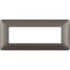 Bticino Matix Abdeckrahmen 6 Module Farbe Iron AM4806MIR Bticino Matix Abdeckrahmen 6 Module Farbe Iron AM4806MIR