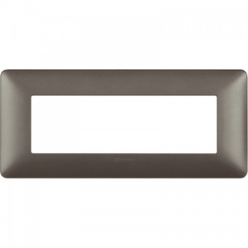 Bticino Matix Abdeckrahmen 6 Module Farbe Iron AM4806MIR Bticino Matix Abdeckrahmen 6 Module Farbe Iron AM4806MIR