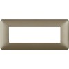 Bticino Matix Abdeckrahmen 6 Module Farbe Titanium AM4806MTA Bticino Matix Abdeckrahmen 6 Module Farbe Titanium AM4806MTA