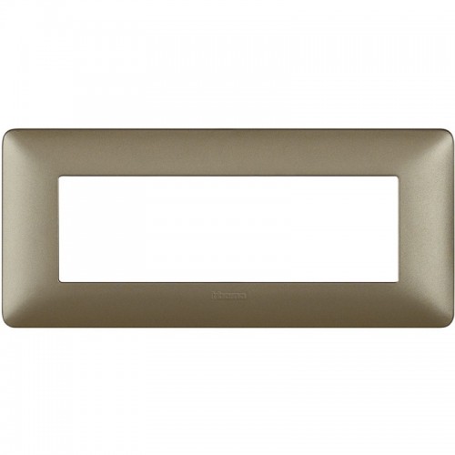 Bticino Matix Abdeckrahmen 6 Module Farbe Titanium AM4806MTA Bticino Matix Abdeckrahmen 6 Module Farbe Titanium AM4806MTA