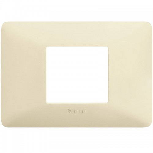 Bticino Matix Abdeckrahmen 2 zentrierte Module Farbe Elfenbein AM4819BAV Bticino Matix Abdeckrahmen 2 zentrierte Module Farbe Elfenbein AM4819BAV