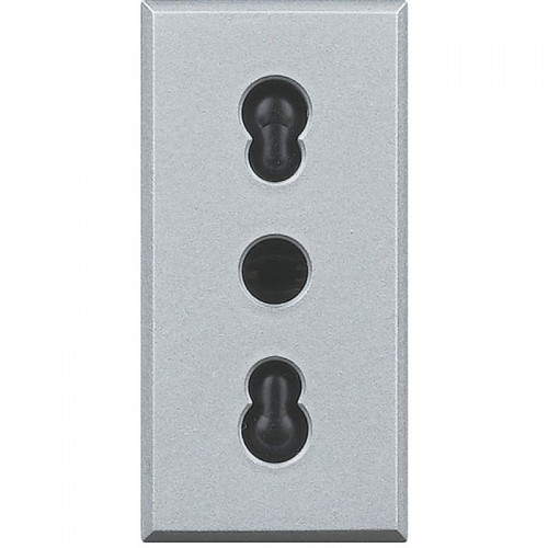 Bticino Axolute 10/16A zweipolige Steckdose HC4180 Bticino Axolute 10/16A zweipolige Steckdose HC4180