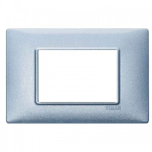Vimar Plana Abdeckrahmen 3 Module Farbe Blau 14653.73
