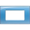 Bticino Livinglight Abdeckrahmen 4 Module tiefblau LNA4804AD Bticino Livinglight Abdeckrahmen 4 Module tiefblau LNA4804AD