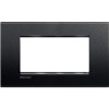 Bticino Livinglight Abdeckrahmen 4 Module anthrazitgrau LNA4804AR Bticino Livinglight Abdeckrahmen 4 Module anthrazitgrau LNA4804AR