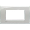 Bticino Livinglight Abdeckrahmen 4 Module eisgrau LNA4804KG Bticino Livinglight Abdeckrahmen 4 Module eisgrau LNA4804KG