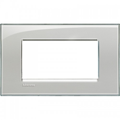 Bticino Livinglight Abdeckrahmen 4 Module eisgrau LNA4804KG Bticino Livinglight Abdeckrahmen 4 Module eisgrau LNA4804KG