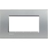 Bticino Livinglight Abdeckrahmen 4 Module Tech grau LNA4804TE Bticino Livinglight Abdeckrahmen 4 Module Tech grau LNA4804TE
