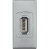 Bticino Axolute 1100 mA USB-Ladebuchse HC4285C1 Bticino Axolute 1100 mA USB-Ladebuchse HC4285C1
