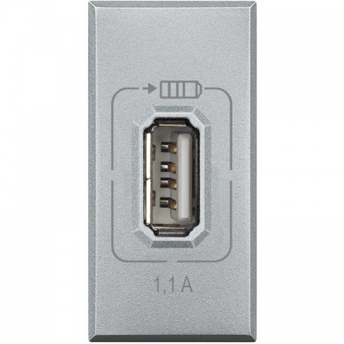 Bticino Axolute 1100 mA USB-Ladebuchse HC4285C1 Bticino Axolute 1100 mA USB-Ladebuchse HC4285C1