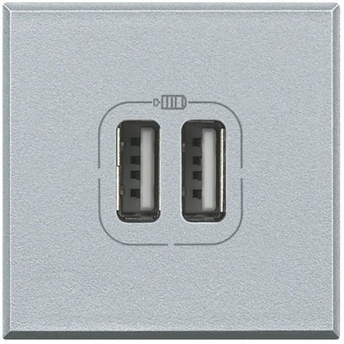 Bticino Axolute 2 Module HC4285C2 USB-Ladesteckdose Bticino Axolute 2 Module HC4285C2 USB-Ladesteckdose