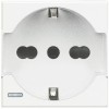 Bticino Axolute Schuko-Steckdose 10/16 Weiß HD4140A16 Bticino Axolute Schuko-Steckdose 10/16 Weiß HD4140A16