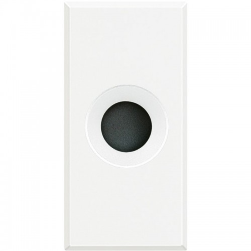 Bticino Axolute Falsches Modul mit Bohrung HD4953 Bticino Axolute Falsches Modul mit Bohrung HD4953