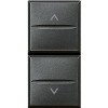 Bticino Axolute Doppeltastenschalter HS4027 Bticino Axolute Doppeltastenschalter HS4027